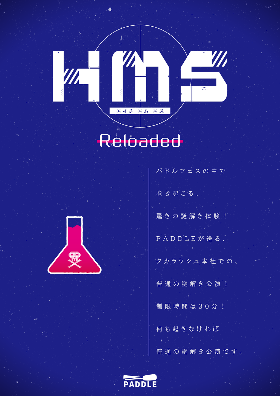 HMS Reloaded by PADDLE | 謎解き 脱出ゲーム ESCAPE.ID